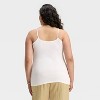 Women's Slim Fit Ribbed Cami - A New Day™ - 2 of 3