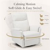 Ora Maison Recliner Chair, Upholstered Reclining Armchair with Footrest for Living Room - 4 of 4