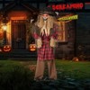 Slickblue 8.2ft Halloween Scarecrow Decoration with LED Lights, Sound & Motion for Yard & Garden Display - 3 of 4