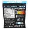 NutraBio Amino Kick, Blue Raspberry, 20 Stick Packs, 0.32 oz (9 g) Each - 2 of 3