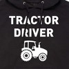 Men's - Instant Message - Tractor Driver Graphic Fleece Pullover Hoodie - 2 of 4