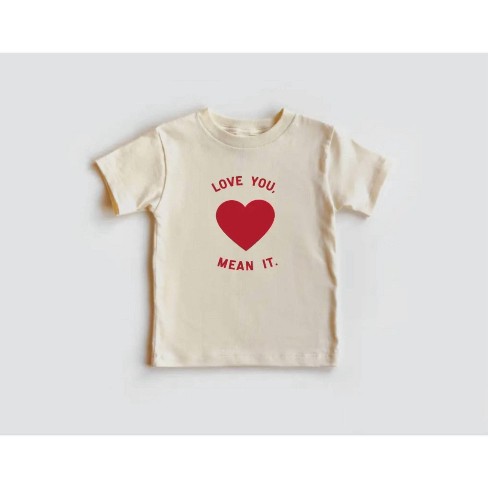 Love You Mean It Youth Tee - Red main image 1