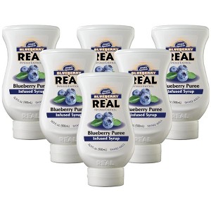 Real Infused Exotics Blueberry Puree Infused Syrup - 6 pack, 16.9 fo - 1 of 3
