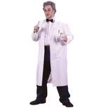 Fun World Mad Scientist Lab Coat Adult Costume, One Size