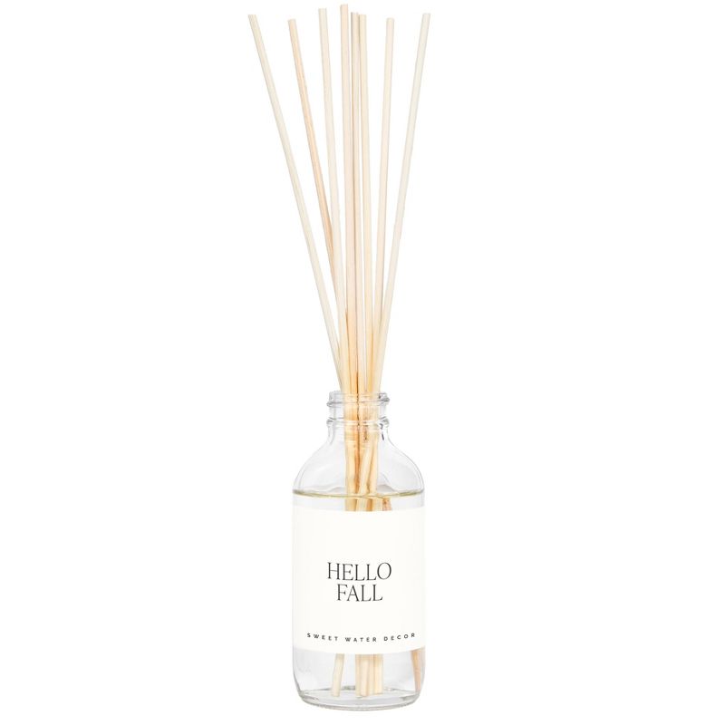 Sweet Water Decor Hello Fall Clear Reed Diffuser - 3.5oz, 3 of 4