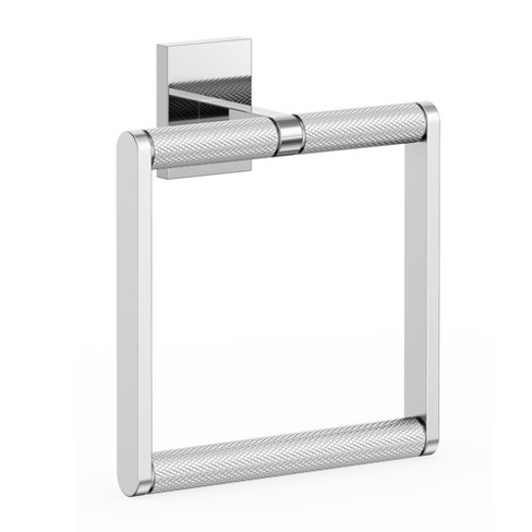 Double Modern Towel Bar Brushed Nickel - Threshold™ : Target