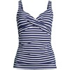 Lands' End Women's Plus Size DD-Cup Chlorine Resistant V-Neck Underwire Tankini Top Swimsuit Adjustable Straps - 3 of 4