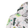 Mens Rick and Morty Hoodie - Rick and Morty Mens Multi Print Sweatshirt - Rick & Morty, Summer, Squanchy Classic Hoodie - 3 of 4