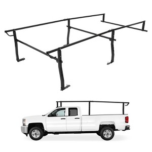 Garvee Pickup Truck Bed Rack, 45" - 66" Adjustable Width, 1000 LB. Load Capacity, Non-Drilling Full Size Steel Ladder Rack, for Kayak, Surfboard - 1 of 4