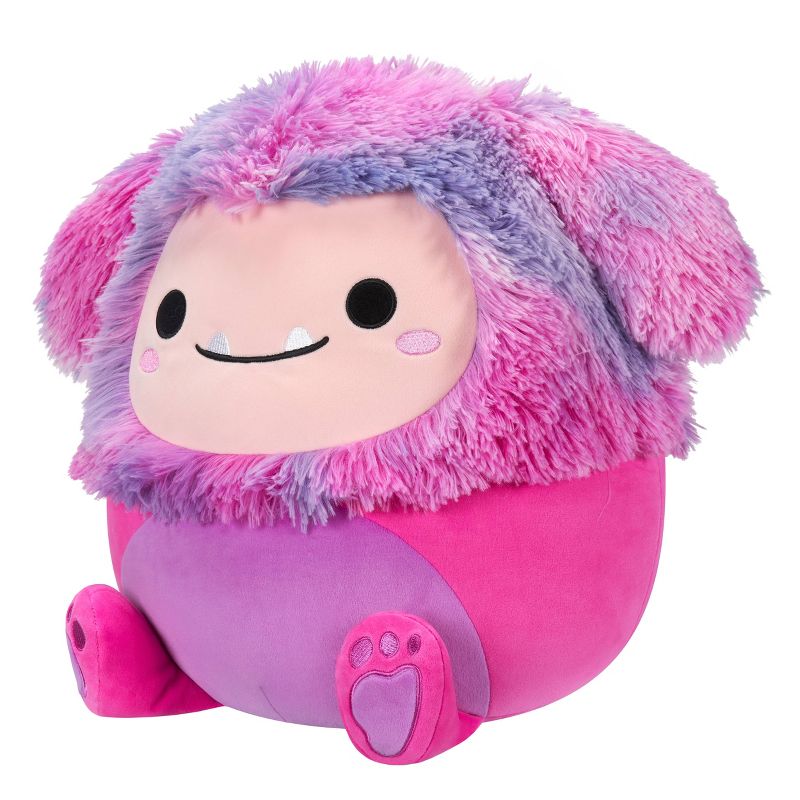 Squishmallows 14&#34; Woxie Magenta Bigfoot with Hair, 5 of 12