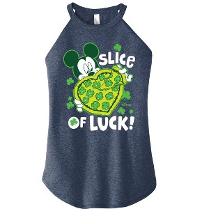 Women's - Disney - Slice Of Luck Graphic High Neck Tank - 1 of 3