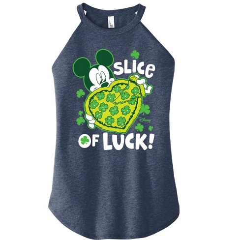 Women's - Disney - Slice Of Luck Graphic High Neck Tank - image 1 of 3