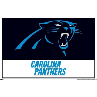 Trends International NFL Carolina Panthers - Logo 21 Unframed Wall Poster Prints