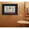 "Bathroom" by Linda Spivey, Ready to Hang Framed Print, Black Frame - 2 of 4