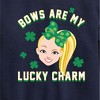 Boys' JoJo Siwa Lucky Charm Graphic Long Sleeve Fleece Sweatshirt - Navy - Small - 2 of 4
