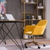 Vynxaria Modern Accent Chairs for Vanity or Office - Adjustable Height & 360° Swivel, Multiple Colors - 2 of 4