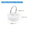 Unique Bargains Bathroom Kitchen Laundry Rubber Hanging Ring Sink Bathtub Drain Stoppers - 2 of 4
