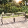 vidaXL Twin Patio Bench, 93.7 - 2 of 4