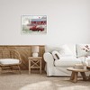 Stupell Industries Red Truck Floral Country Meadow Black Framed Giclee Art - 2 of 4
