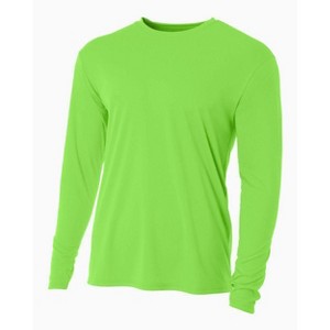 Hardcore mens long-sleeve UV sun protection T-shirt | Light weight loose fitting quick-dry rash guard water shirt for swimming - 1 of 4