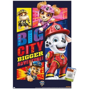 Trends International Nickelodeon Paw Patrol Movie - Big City Unframed Wall Poster Prints - 1 of 4