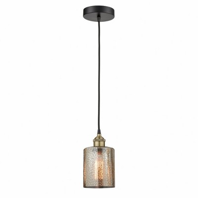 Cobbleskill - 1 Light Mini Pendant In Industrial Style-9.75 Inches Tall and 5 Inches Wide