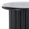 Monka Round End Table - ACC2304B - Black - Safavieh - 3 of 4