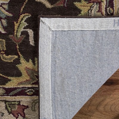Heritage Brown and Beige Hand-Tufted Wool Area Rug