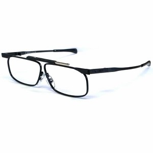 Kanda Slimfold 001 Designer Metal Reading Glasses in Black +3.00 115mm Frame/44mm Lens Width - 1 of 3