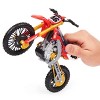 Supercross - 1:10 Scale Die Cast Collector Motorcycle - Justin Hill - image 3 of 4