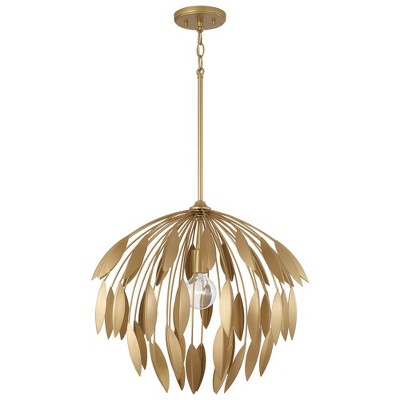 Capital Lighting Margeaux 1 - Light Pendant in  Buffed Gold