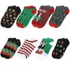 Memoi Women's 10 Pair Pack Holiday Low Cut Socks Black 9-11 - 4 of 4
