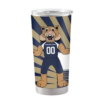NCAA Montana State Bobcats 20oz Mascot Stainless Steel Tumbler