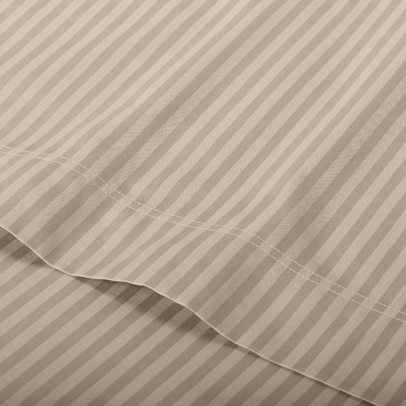 400 Thread Count Damask Solid Sheet Set - Threshold™ , 3 of 5