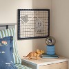 Navy Framed Fabric Kids' Photo Memo Board - Pillowfort™ - 2 of 4