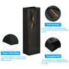 Unique Bargains Wedding Birthday Sturdy Reusable Rope Handles Paper Tote Bag Wine Bag 1 Pc - 3 of 3