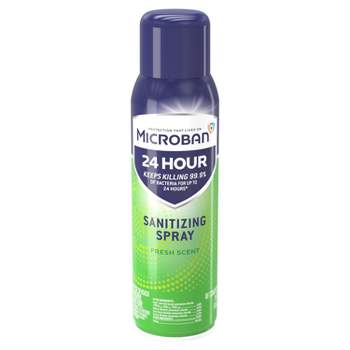 Microban Fresh Scent 24 Hour Disinfectant Sanitizing Spray - 15 fl oz