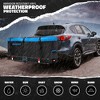 Mockins Cargo Basket Hitch Mount Carrier 60"x20"x6" Basket, 16 Cubic-ft Bag, Black/Blue - 4 of 4