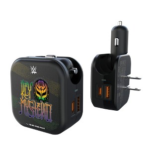 WWE Legends Steel 18-Watt 2 in 1 USB A/C Charger - 1 of 3