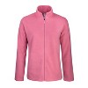 Sofra Women's Polar Fleece Full Zip Up Winter Jacket - 2 of 4