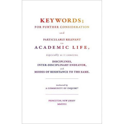 Keywords; - by  A Community of Inquiry (Paperback)