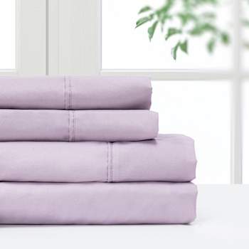 Pointehaven Microfiber Printed and Solid Luxury sized Sheet Set
