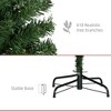 Whisen 6FT Pencil Artificial Christmas Tree with Realistic Branches, Halloween Tree with 618 Tips - Green - 4 of 4