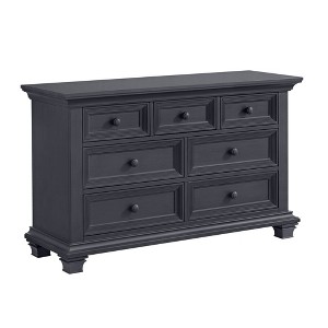 Oxford Baby Weston 7-Drawer Dresser - Midnight Slate - 1 of 4