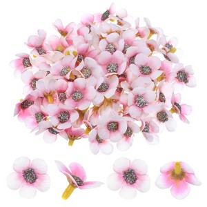 Unique Bargains Silk Decor DIY Wedding Mini Bulk Artificial Daisy Flowers Heads - 1 of 4