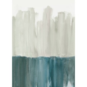 Tempaper & Co. 108"x78" Abstract Color Landscape Fern & Morning Dew Peel and Stick Wall Mural Green - 1 of 4