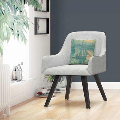 Monet Sunrise 16x16 Polyester Microfiber Throw Pillow