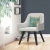 Monet  16 X 16 Decorative Throw Pillow by Trademark Fine Art - 3 of 4