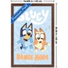 Trends International Bluey (2018) - Bluey and Bingo Dance Mode Framed Wall Poster Prints - 3 of 4