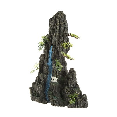 Unique Bargains Aquarium Terrariums Mountain For Fish Tank Landscape